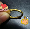 周生生黃金戒指 足金文化祝福東方古祖竹子竹節 節節高 92241R定價(jià) 19圈 曬單實(shí)拍圖