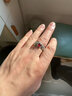 復古石榴石貔貅戒指男防泰銀心經(jīng)男士單身戒紅剛玉金蟾開(kāi)口指環(huán) 招財貔貅戒指 【開(kāi)口可調節 】 曬單實(shí)拍圖