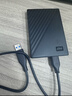 西部數據（WD）移動(dòng)硬盤(pán)2TB USB3.0 My Passport隨行版2.5英寸 黑 機械硬盤(pán) 筆記本電腦外接 大容量加密 家庭存儲 曬單實(shí)拍圖