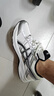 亞瑟士ASICS網(wǎng)面跑鞋百搭男鞋緩震運動(dòng)鞋透氣跑步鞋 GEL-CONTEND 4 白色/銀色 42.5 曬單實(shí)拍圖