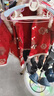 蘇漢唐兒童拜年服男女童漢服元旦表演服冬款加厚過(guò)年服 上衣+褲子 130 曬單實(shí)拍圖