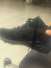安踏加絨男鞋黑色棉鞋冬季2025新款皮面防水加厚保暖高幫板鞋男 -1黑【加絨】 42 曬單實(shí)拍圖