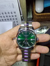 【二手99新】天梭(TISSOT)風(fēng)度系列自動(dòng)機械男表瑞士手表二手奢侈品男士腕表 綠盤(pán)十字-鋼帶T127.407.11.091.01 曬單實(shí)拍圖