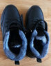 足力健艾爸爸老人鞋冬季新款羊毛保暖男鞋防滑軟底棉鞋零下保暖女 MX21黑色男款秋冬新款 43 曬單實(shí)拍圖