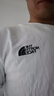 北面羽王休閑長(cháng)袖男重磅純棉打底衫圓領(lǐng)美式潮牌時(shí)尚T恤2025新款百搭上衣 白色 L 建議[98-115斤左右] 曬單實(shí)拍圖