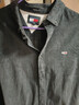 TOMMY JEANS【燈芯絨】秋冬男裝純棉復古休閑通勤繡標長(cháng)袖襯衣襯衫外套 黑色BDS M 曬單實(shí)拍圖