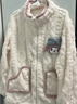 貓人（MiiOW）珊瑚絨睡衣女秋冬加絨加厚女士家居服法蘭絨可外穿長(cháng)袖居家服卡通 3611-主圖款【加厚保暖珊瑚絨】 M 【推薦體重80-100斤】 曬單實(shí)拍圖