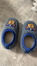汪汪隊立大功（PAW PATROL）冬季兒童拖鞋卡通棉鞋包跟室內居家保暖棉拖男女寶寶防滑棉鞋 sj3060棉鞋藍色阿奇 16 內長(cháng)15.5cm160碼(適合25/26碼) 曬單實(shí)拍圖