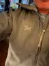 ARC'TERYX始祖鳥 SAWYER WOOL HOODY 防風 男子 軟殼夾克 VOID HEATHER/空間灰 M 曬單實拍圖