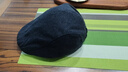 蘇木佰（SOMUBAY）帽子男士畫(huà)家帽春秋冬季純色羊毛呢貝雷帽男復古鴨舌帽保暖前進(jìn)帽 BLM-360羊毛呢深灰色 可調節 曬單實(shí)拍圖