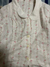 英氏（YEEHOO）孕婦月子服秋季新款10A抗菌雙層棉紗哺乳睡衣家居服套裝粉色M 曬單實(shí)拍圖