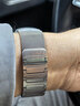 古美【重磅新品】適用華為手表WATCH5表帶磁吸46mm專(zhuān)用弧形無(wú)縫按壓原裝同款接口不銹鋼22mm腕帶 鈦空銀-密網(wǎng)編織磁吸-弧形無(wú)縫按壓接口-簡(jiǎn)約大氣 WATCH 5手表 46mm專(zhuān)用 曬單實(shí)拍圖