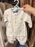 全棉時(shí)代嬰兒衣服連體衣秋冬裝風(fēng)柔棉暖絨寶寶冬季保暖棉服 玩趣叢林66碼 曬單實(shí)拍圖