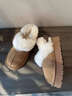 達芙妮低幫雪地靴女2025年冬季新款百搭毛毛鞋可拆卸兩穿懶人一腳蹬棉鞋 栗色【可拆卸設計】 【一鞋兩穿】厚底4.5cm 37 曬單實(shí)拍圖