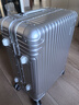 新秀麗（Samsonite）行李箱20英寸拉桿箱鋁鎂合金旅行箱高端密碼登機箱銀色DB3 曬單實(shí)拍圖