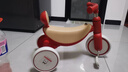 蓓恩諾兒童三輪車(chē)腳踏車(chē)兒童三輪車(chē)1-3歲三輪車(chē)兒童車(chē)0-3歲兒童腳踏車(chē) 豪華中國紅|三輪款+音樂(lè )+推把 曬單實(shí)拍圖