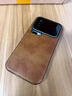 sixiongshuma牛皮適用小米17promax手機殼新款真皮高檔xiaomi17pro皮質(zhì)全包防摔17Pro保護套硅膠簡(jiǎn)約高級感男士 棕色 小米 17 Pro Max 曬單實(shí)拍圖
