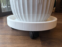 綠盼 綠盼圓形花盆移動(dòng)花托盤(pán)底座帶萬(wàn)向輪轱轆接水36#內徑33cm 曬單實(shí)拍圖
