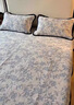 無(wú)印良品新款牛奶絨床蓋單件冬季珊瑚絨夾棉床護墊加絨被單加厚床單三件套 向陽(yáng)花-粉【三層加厚夾棉】 200cm*230cm 【床蓋單件】 曬單實(shí)拍圖