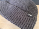 蕉下帽子冬季男士帽子女針織帽冷帽保暖防寒帽毛線(xiàn)帽顯臉小新年禮物灰 曬單實(shí)拍圖
