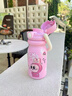 喆湘labubu兒童保溫杯上學(xué)專(zhuān)用水杯女孩2025新款拉布布水壺幼兒園雙飲 【醫用316】草莓布丁 500ml 曬單實(shí)拍圖