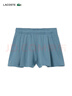 LACOSTE法國鱷魚(yú)女裝25春夏新款休閑運動(dòng)百褶抽繩毛圈布短褲|GF0261 HD9/藍灰色 40 L 曬單實(shí)拍圖