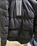 阿迪達斯（adidas）男子冬季通勤保暖上衣戶(hù)外運動(dòng)休閑70%鴨絨羽絨服 L碼 曬單實(shí)拍圖