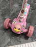 樂(lè )的小黃鴨兒童滑板車(chē)1-3-6歲滑滑車(chē)二合一可坐可滑寶寶周歲禮物2301B 曬單實(shí)拍圖