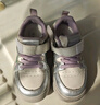 ABC KIDS兒童板鞋秋季童鞋女童中大童低幫休閑運動(dòng)鞋3536米/灰紫30 曬單實(shí)拍圖