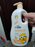 小浣熊 兒童洗發(fā)水沐浴露二合一 寶寶沐浴液洗頭水 洗護家庭裝1L 曬單實(shí)拍圖