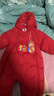 迷你巴拉巴拉羽絨服連體衣加厚外出拜年服嬰兒衣服紅色2025新款【新年季】 曬單實(shí)拍圖