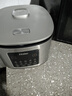 海爾電飯煲2-3人多功能家用智能預約電壓力鍋煮粥鍋煮飯迷你小型宿舍微壓電飯鍋 銀色 3L 曬單實(shí)拍圖
