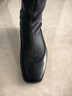 愛(ài)步（ECCO）靴子女 時(shí)尚潮流百搭經(jīng)典平底羊皮輕奢女靴 舞悅244403 黑色24440351052 37 曬單實(shí)拍圖
