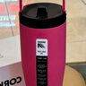 CORKCICLE.折疊吸管保溫杯大容量高顏值不銹鋼車(chē)載拎拎水杯玫紅色890ml 曬單實(shí)拍圖