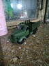 1/36解放CA10合金屬汽車(chē)模型軍事卡車(chē)貨物運輸車(chē)兒童玩具禮物擺件 解放CA10 松石綠 曬單實(shí)拍圖