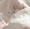 全棉時(shí)代超柔嬰兒衣服寶寶春秋抗菌風(fēng)柔棉連體衣新生兒睡衣 秋瓷粉66碼 曬單實(shí)拍圖