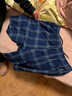 帛芮睡褲男夏季純棉五分居家短褲男大碼格子大褲衩外穿休閑寬松家居褲 曬單實(shí)拍圖