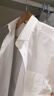 諾帝卡諾帝卡春秋純棉長(cháng)袖襯衫男式襯衣薄款透氣夏款襯衣 白色 42  曬單實(shí)拍圖