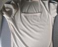蕉內【趙露思同款】涼皮501Cool女士方領(lǐng)修身肌底衣顯瘦顯白保濕T恤女 【趙露思同款-帶杯】奶油白 M 曬單實(shí)拍圖