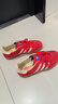 阿迪達斯（adidas）（adidas）三葉草男女鞋GAZELLE INDOOR低幫休閑鞋IF1808紅白36.5 曬單實(shí)拍圖