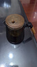 CLITON耐熱玻璃飄逸杯家用茶壺泡茶壺茶水過(guò)濾一鍵茶水分離煙灰色650ml 曬單實(shí)拍圖