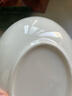 MUJI炻瓷 多用小碟 碟子餐具蘸碟小吃碟家用 白色 曬單實(shí)拍圖