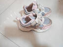 巴布豆童鞋女童秋款時(shí)尚百搭跑鞋軟底舒適兒童板鞋101553195糖果紫30 曬單實(shí)拍圖