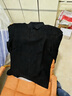 MAGIOPY國際高端奢侈品牌純棉長(cháng)袖t恤男士春秋季商務(wù)休閑純色翻領(lǐng)polo衫 黑色[禮盒裝] S 165適合105-120斤 曬單實(shí)拍圖