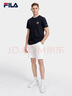 FILA 斐樂(lè )官方男子短袖T恤2025夏季簡(jiǎn)約圓領(lǐng)商務(wù)休閑通勤短袖衫 曬單實(shí)拍圖