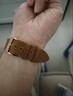 適配豪利時(shí)復古真皮表帶Oris潛水65復刻大表冠系列男士手表帶20mm 棕色+配扣 表帶寬度（20mm) 曬單實(shí)拍圖