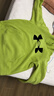 安德瑪（Under Armour）男大童連帽寬松加絨衛衣秋冬保暖親膚舒適運動(dòng)男童衛衣 綠色 160 曬單實(shí)拍圖