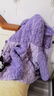 可歆寶貝女童冬季加厚睡衣兒童秋冬三層夾棉套裝寶寶冬款法蘭絨加絨家居服 紫色三層（-15-0度） 140 碼建議7-8歲（身高135左右） 曬單實(shí)拍圖