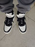 喬丹潮行 男鞋高幫板鞋革面運動(dòng)休閑鞋減震舒適男鞋子 曬單實(shí)拍圖