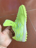 卡爾美（KELME）兒童足球鞋TF碎釘魔術(shù)貼免系帶防滑耐磨球鞋 果綠  37  曬單實(shí)拍圖
